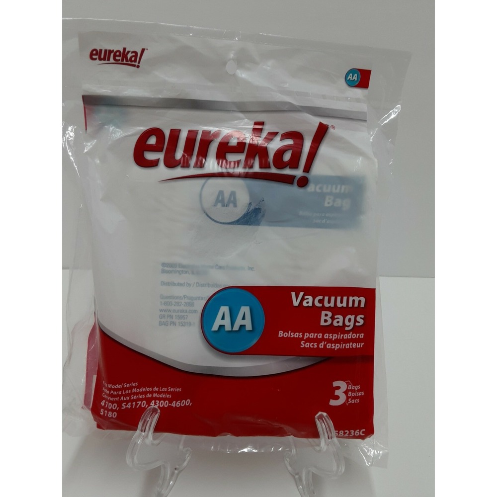 New Eureka AA Premium Vacuum Dust Bags 58236C | 3 Pack